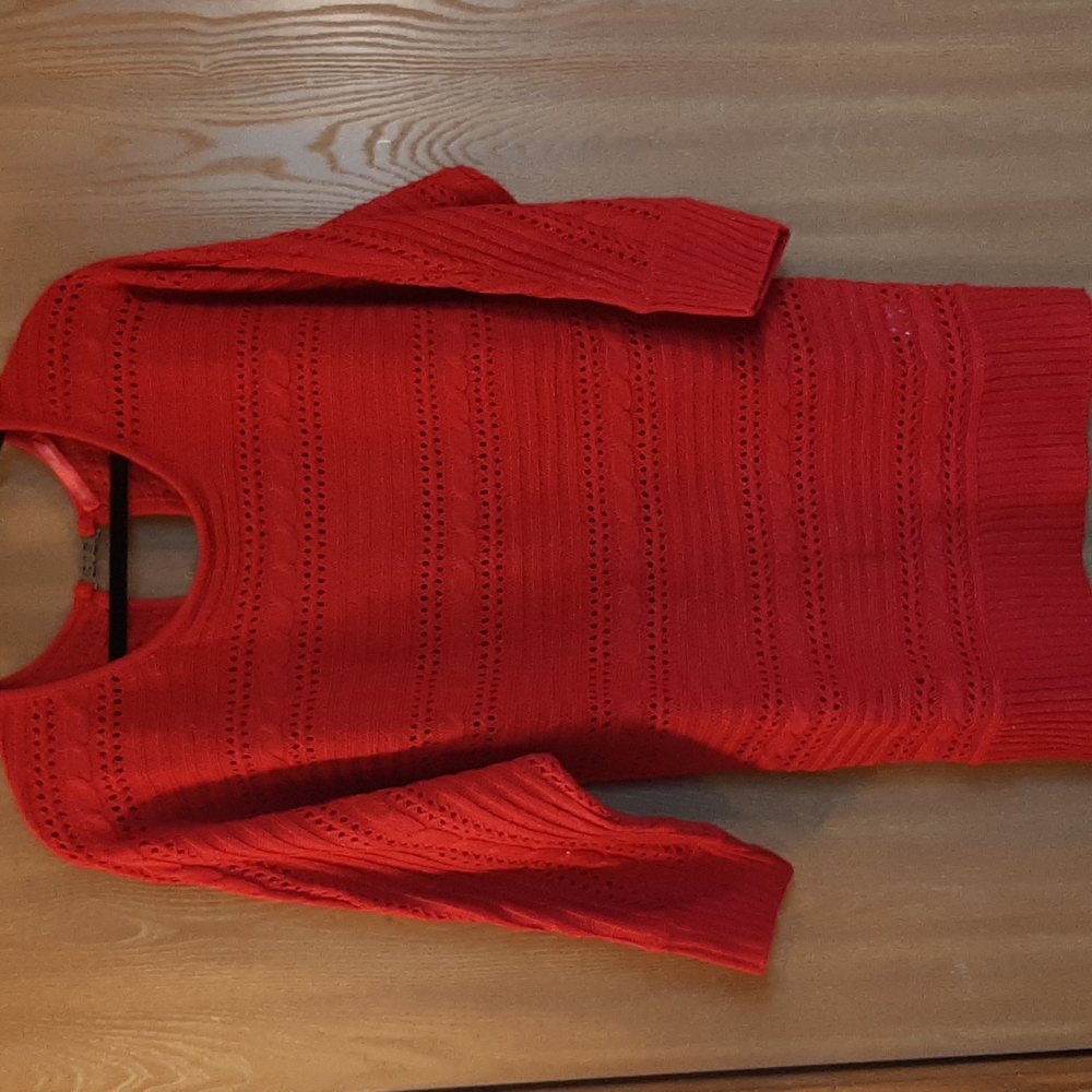 Red Doleman Style Sweater